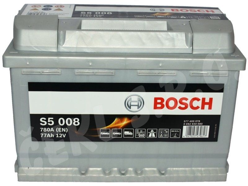Baterii Auto BOSCH Silver Dynamic 77 Ah S5