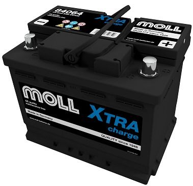 Baterie Auto MOLL X-tra Charge 64 Ah 