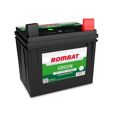 Baterii auto ROMBAT Green 28 Ah 197x129x163 mm + dr