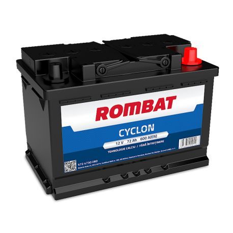 Baterie auto ROMBAT Cyclon 72 Ah 278x175x190 mm