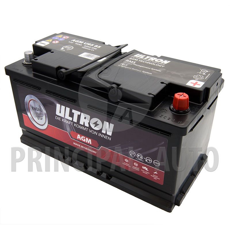 Baterii auto ULTRON Start Stop AGM 95 Ah 353x175x190 mm