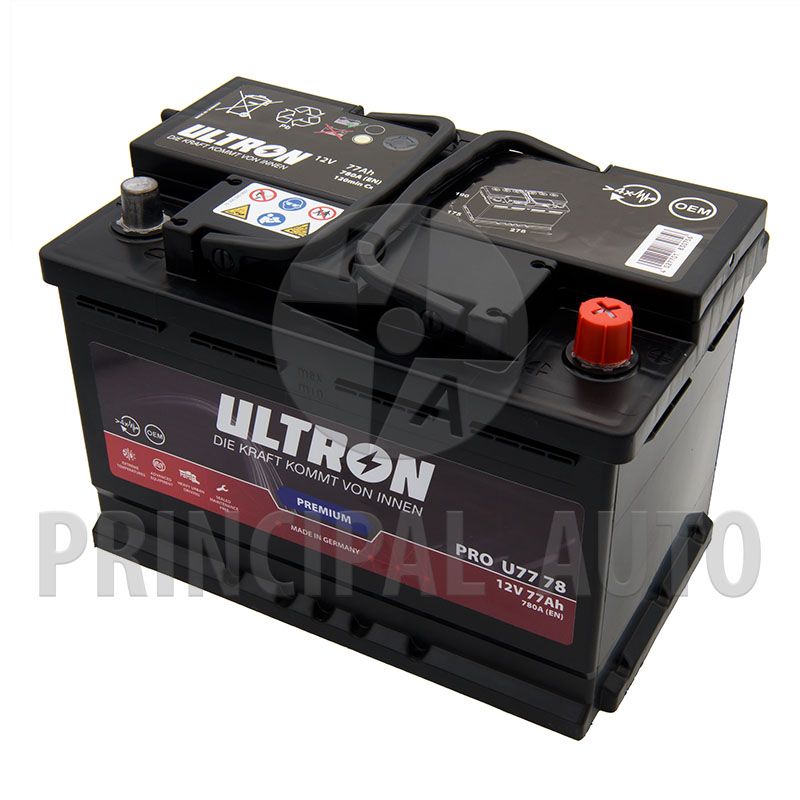 Baterii auto ULTRON Premium 77 Ah 278x175x175 mm