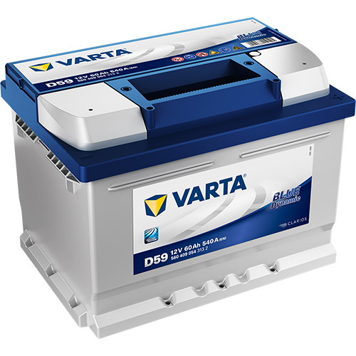 Baterie Auto VARTA Blue Dynamic 60 Ah, dim: 242x175x175 mm