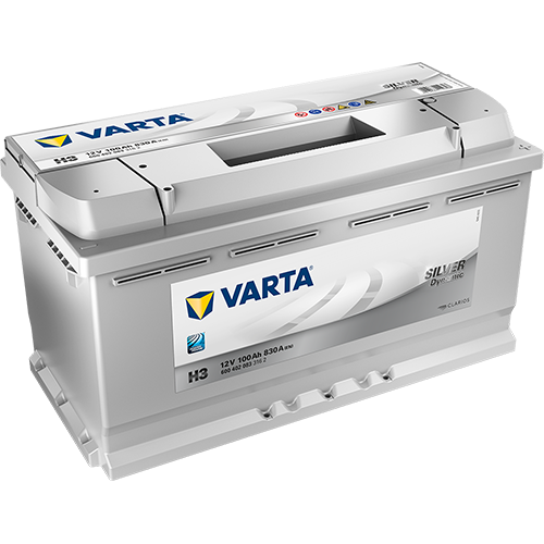 Baterie Auto VARTA Silver Dynamic 100 Ah dim: 353 x 175 x 190 mm