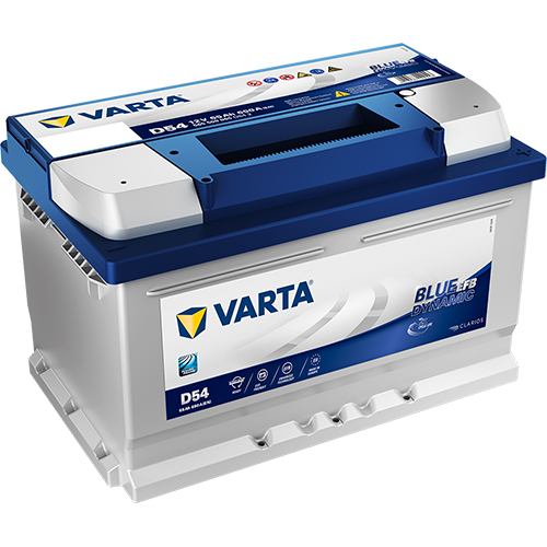 Baterie auto VARTA Start Stop EFB 65 Ah, dim: 278x175x175 mm