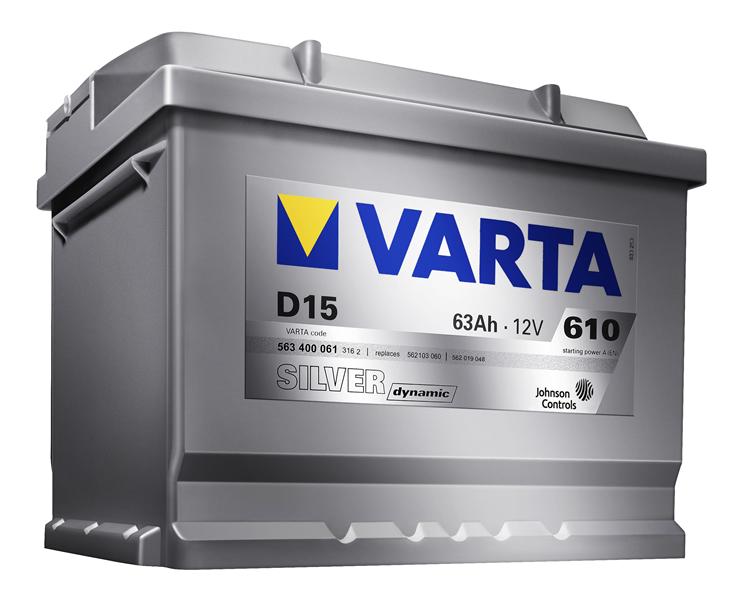 Baterii Auto VARTA Silver Dynamic 63 Ah