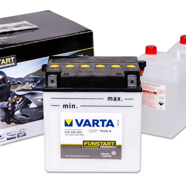 Baterii Motociclete VARTA acid 30 Ah dim:168x132x176