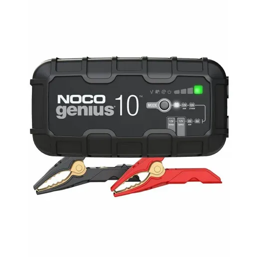 Redresor Noco Genius 10 auto moto 6V / 12V 10A pentru acumulatori maxim 230A Plumb-Acid AGM GEL VRLA Litiu