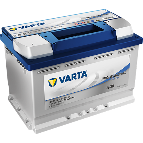 VARTA Professional Starter 74 Ah, dim: 278x175x190 mm
